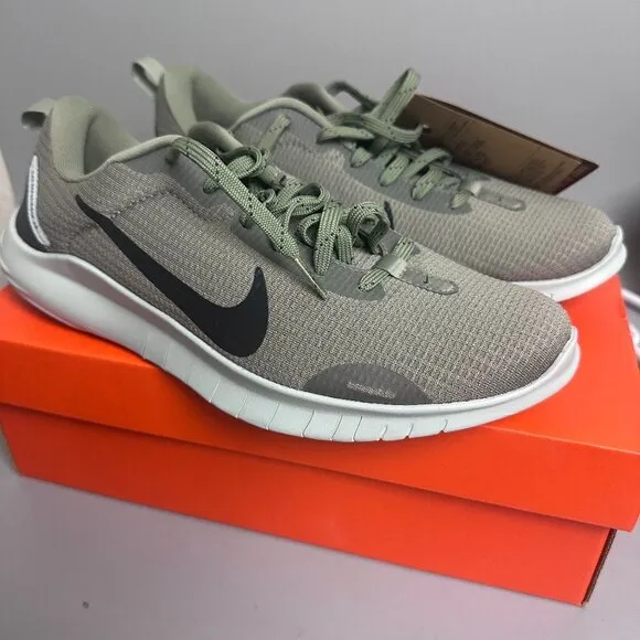 Nike Flex Experience 12 Running Shoes Light Army Black WOMEN 10 MEN 8.5‎