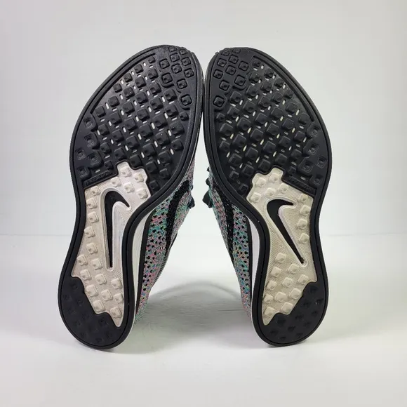 Nike Flyknit Racer Multi Color 2.0 Sneakers Men Sz 5.5/Wmns Sz 7 [526628-304]
