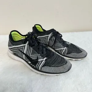 Nike Free 5.0 Black &amp; White Athletic Shoes 9.5 MEN