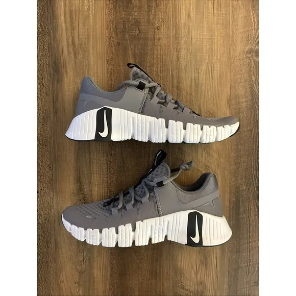 Nike Free Metcon 5 TB Gunsmoke Grey Men Size 9 Gym Training Shoes FN6616-001