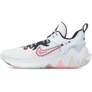 NIKE Giannis Immortality Shoes in White Blue Red Basketball Shoes