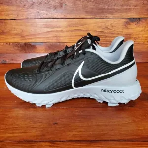 Nike Golf React Infinity Pro Shoes Black White Men Sz 9 CT6620-004‎ New