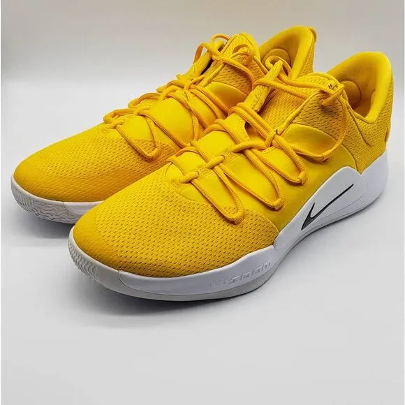 Nike Hyperdunk X TB Low Basketball Shoes Yellow White AT3867-700 Men Size 17