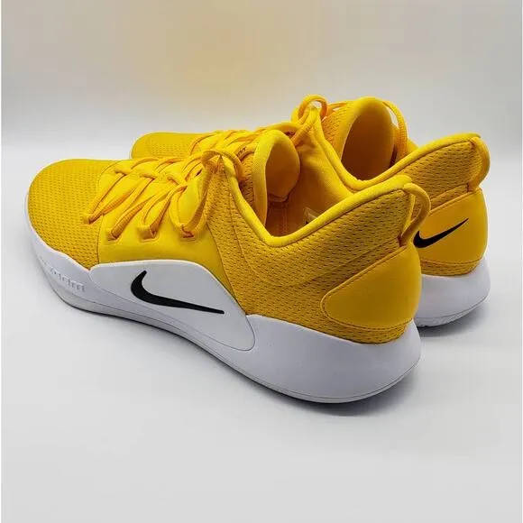 Nike Hyperdunk X TB Low Basketball Shoes Yellow White AT3867-700 Men Size 17