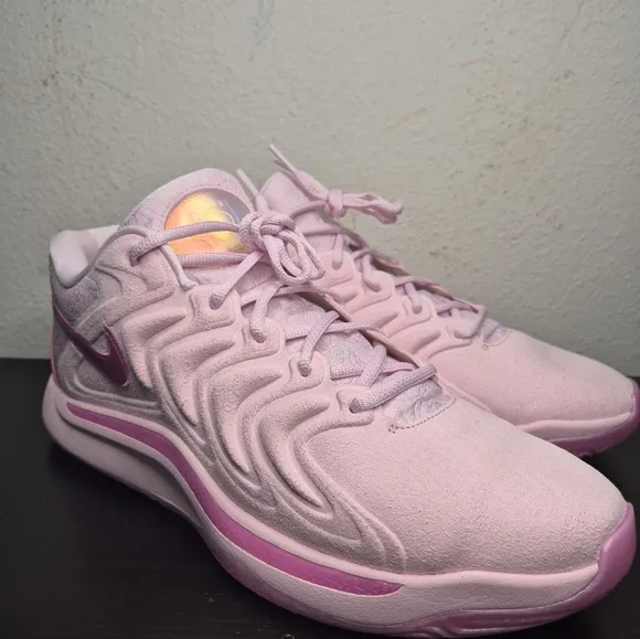 Nike KD 17 'Aunt Pearl' Pink FZ1518-600 Men Size 12 Basketball Shoes Pink