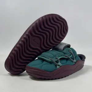 Nike Kids Green and Maroon Shoes