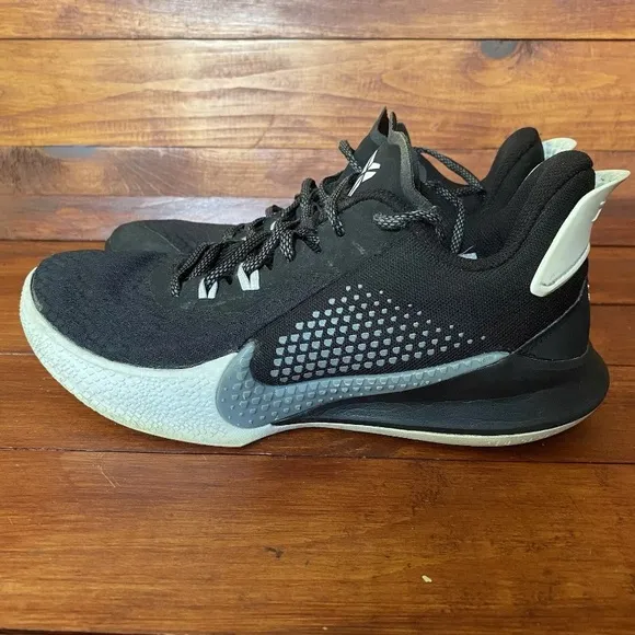 Nike Kobe Mamba Fury Snakeskin Shoes Men 7‎ Black Smoke Gray Sneakers CK2087-001
