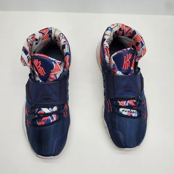 Nike Kyrie 6 “Team USA” Blue Red White Shoes Men Size 9 Irving BQ4630-402