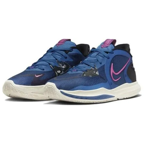 Nike Kyrie Low 5 Precious Stones Marina Blue Basketball Shoes DJ6012-400 Men 9.5