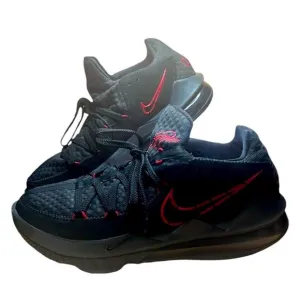 NIKE LE BRON 17 LOW BRED SHOES