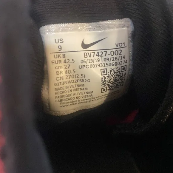 NIKE Lebron Witness 4s Red Black White Basketball shoes men’s 9