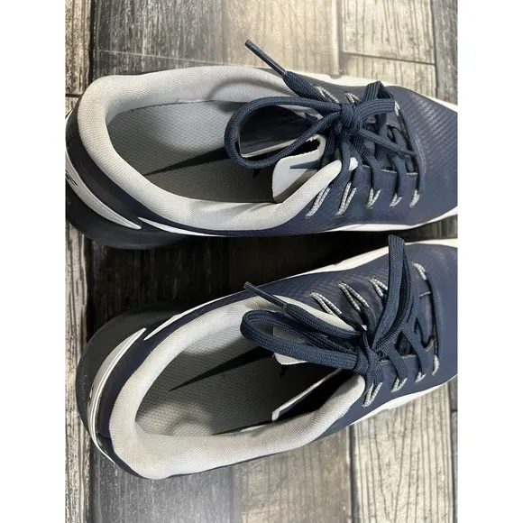 Nike Lunar Control Vapor 2 Thunder Blue Navy Golf Shoes 899633-400 Men Size 8