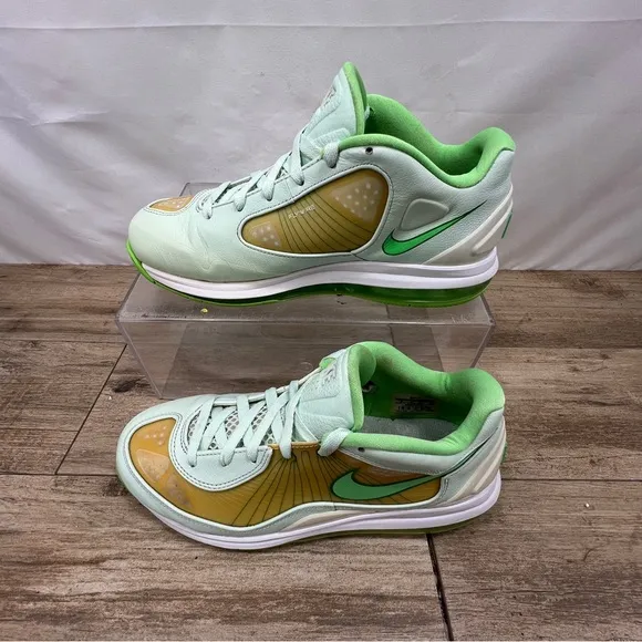 Nike Men Air Max 360 BB Low Shoes 441947 300 Green/Beige/White.  Size 8
