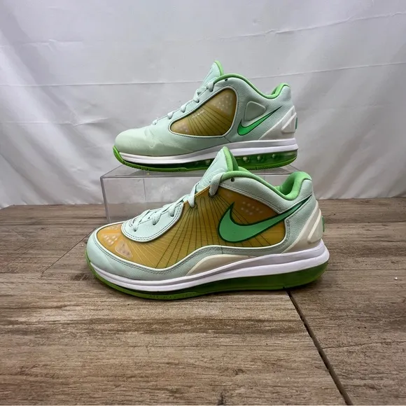 Nike Men Air Max 360 BB Low Shoes 441947 300 Green/Beige/White.  Size 8