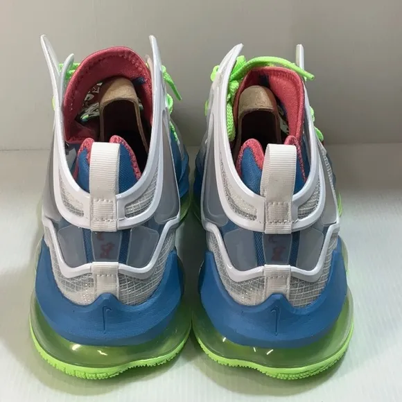 Nike men lebron xix basketball shoes royal blue size 13 us new with box