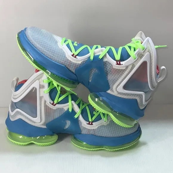 Nike men lebron xix basketball shoes royal blue size 13 us new with box