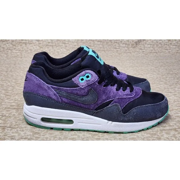 Nike Men Size 7.5 US / 5 UK Air Max 1 Essential 599820-001 Black/anthracite