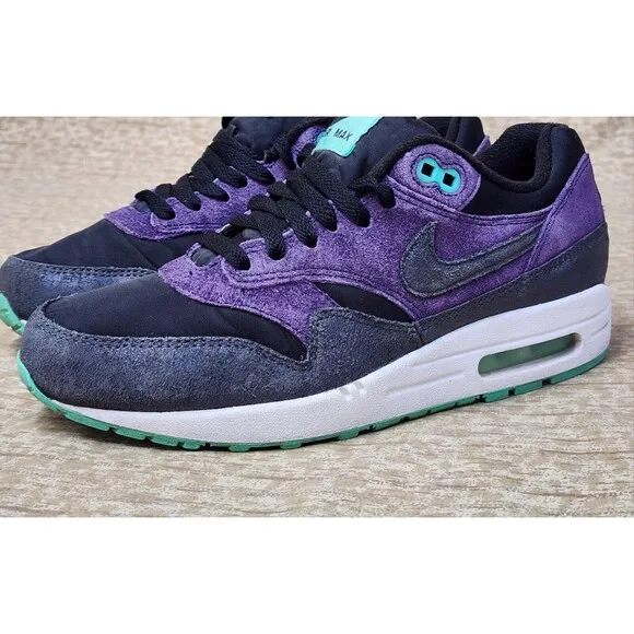 Nike Men Size 7.5 US / 5 UK Air Max 1 Essential 599820-001 Black/anthracite
