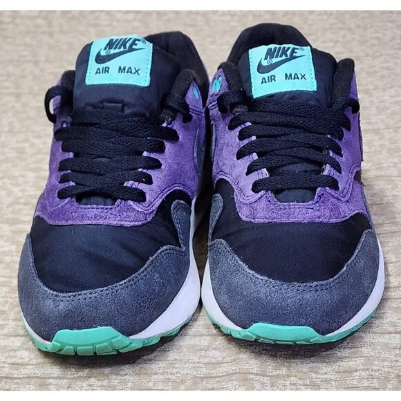 Nike Men Size 7.5 US / 5 UK Air Max 1 Essential 599820-001 Black/anthracite