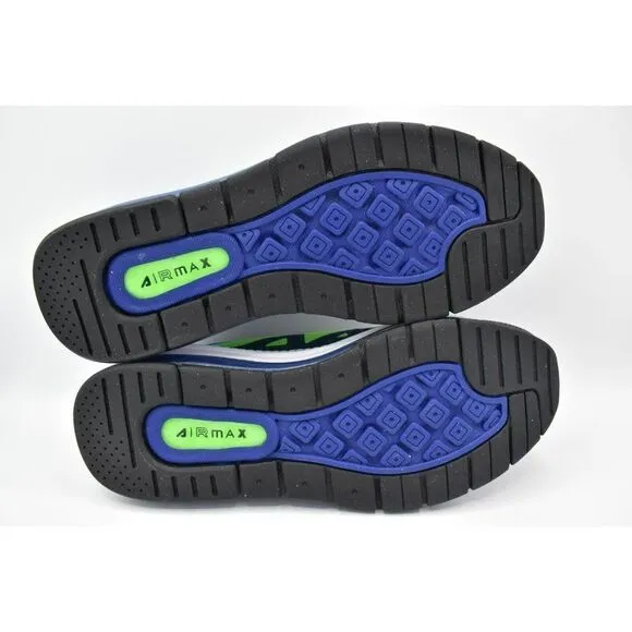 Nike Men Size 10 Air Max Genome Deep Royal Blue Black Sneakers Shoes DC9410 400
