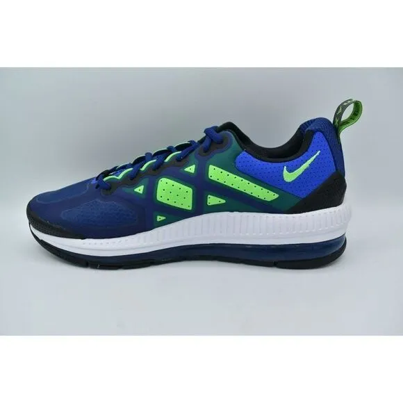 Nike Men Size 10 Air Max Genome Deep Royal Blue Black Sneakers Shoes DC9410 400