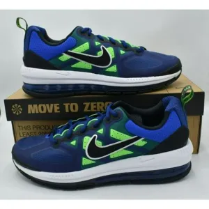 Nike Men Size 10 Air Max Genome Deep Royal Blue Black Sneakers Shoes DC9410 400