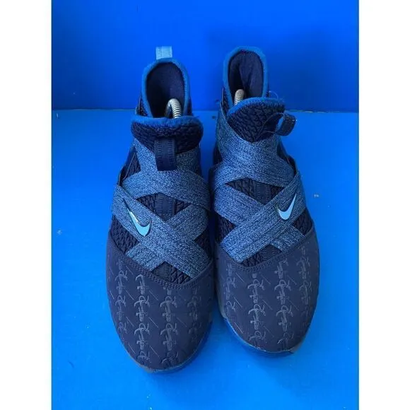 Nike Navy Blue Lebron James Soldier XII AA1352-401 Basketball Shoes Men Sz 7