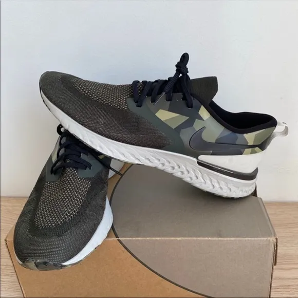 Nike Odyssey React 2 Flyknit “Green Camo” - SZ 14