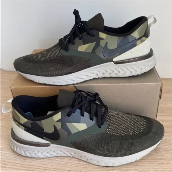Nike Odyssey React 2 Flyknit “Green Camo” - SZ 14
