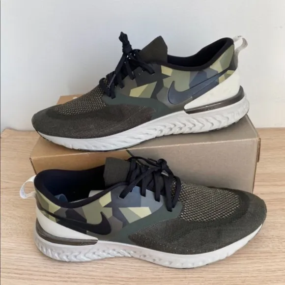 Nike Odyssey React 2 Flyknit “Green Camo” - SZ 14