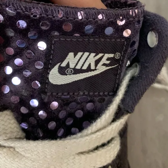 Nike 🍇 Outbreak Purple High‎ Top Sneakers