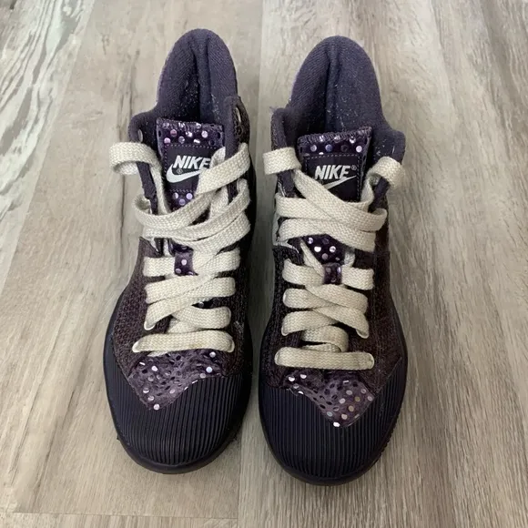 Nike 🍇 Outbreak Purple High‎ Top Sneakers