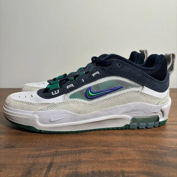 Nike Sb Air Max Ishod Sneakers White Obsidian Shoes 5 Men / 6.5 Women