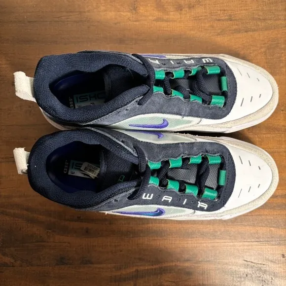 Nike Sb Air Max Ishod Sneakers White Obsidian Shoes 5 Men / 6.5 Women