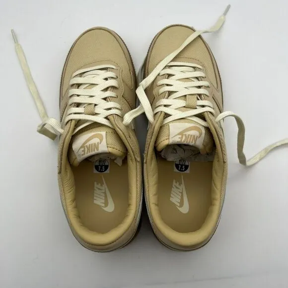 Nike Shoes Men Sz‎ 7.5 Terminator Low PRM Beige Gum Sole Retro Sneakers FZ3964