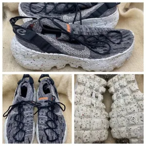 Nike Space Hippie 04 Grey Dust Shoes Black Men US Size 10 EUR 44 ( CZ6398 002 )