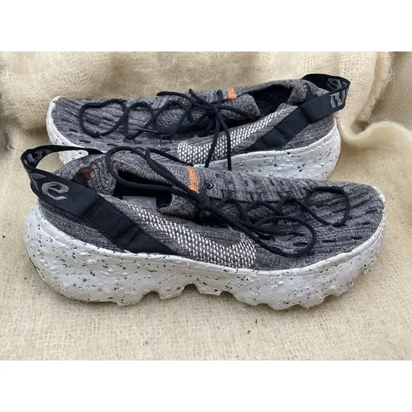 Nike Space Hippie 04 Grey Dust Shoes Black Men US Size 10 EUR 44 ( CZ6398 002 )