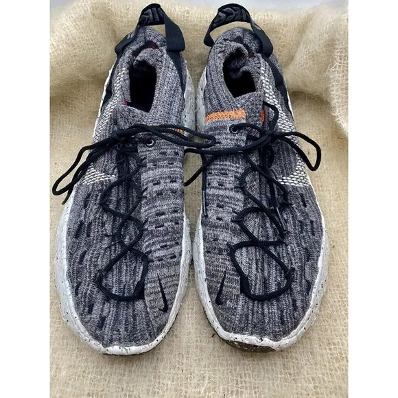 Nike Space Hippie 04 Grey Dust Shoes Black Men US Size 10 EUR 44 ( CZ6398 002 )
