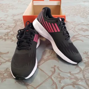 Nike Star Runner (GS) Black Metallic Silver Shoes Women Size 8