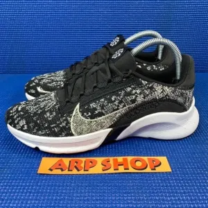 NIKE SUPERREP GO 3 FLYKNIT Women`s Size 8.5 Black White Running Shoes DH3393-010