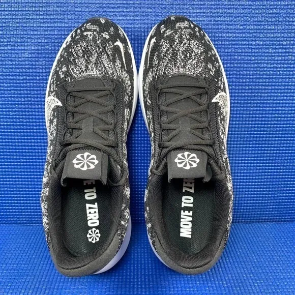 NIKE SUPERREP GO 3 FLYKNIT Women`s Size 8.5 Black White Running Shoes DH3393-010