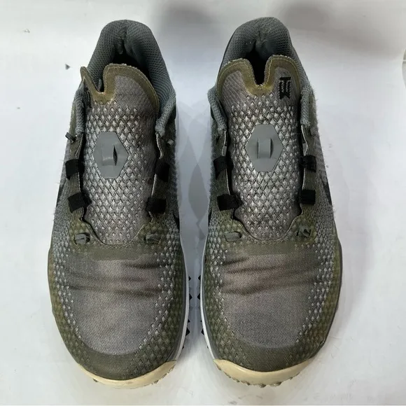Nike Tiger Woods TW 15 Metallic Silver Golf Shoes 704884-002 Men Size 8.5 (Read)