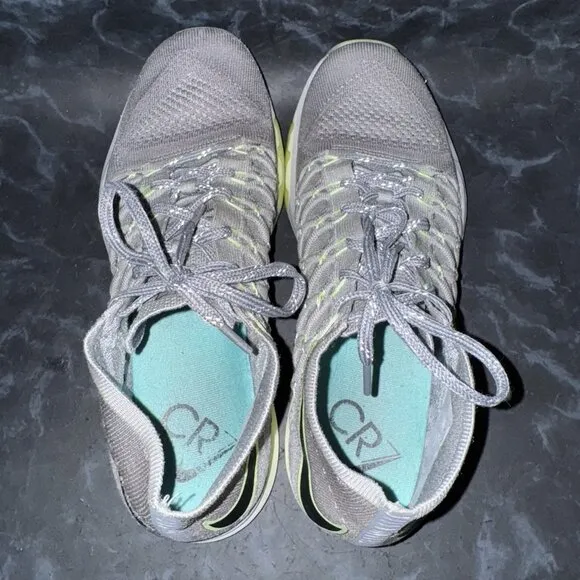 Nike Train Ultrafast Flyknit CR7 Gray Green Altheitc Sneakers Shoes Men Size 13