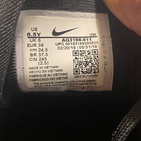 Nike Unisex Youth 6.5 Air Max 720 GS Game Change Multicolor Sneaker Shoes EUR 39