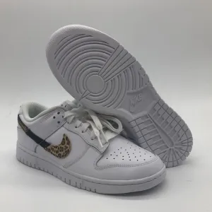 Nike Women Dunk Low SE White/Multi/Black DD7099-100 Athletic Shoes NWOB