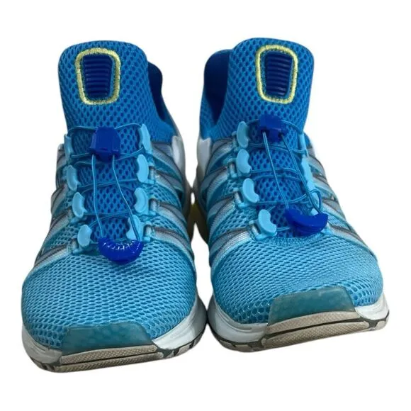 NIKE Women Shox Gravity Blue White Shoes Size 7.5 Torch Reax Metcon AQ8554 404
