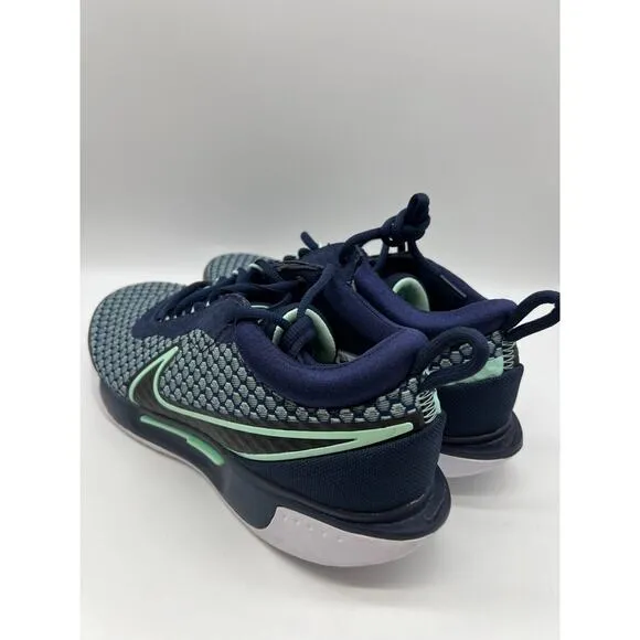 Nike Zoom Court Pro HC Tennis Shoes DH0618-410 Obsidian Mint Men 10.5🛒