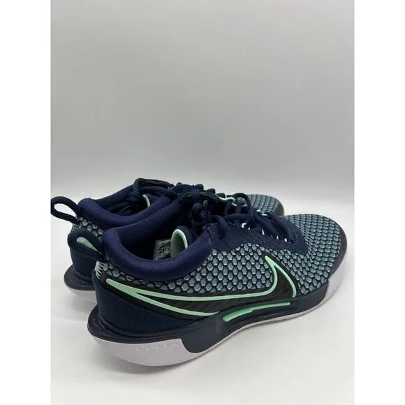 Nike Zoom Court Pro HC Tennis Shoes DH0618-410 Obsidian Mint Men 10.5🛒
