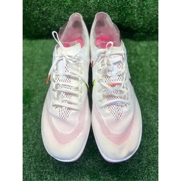 Nike ZoomX Dragonfly Track Shoes Men 14 Rawdacious White Pink DJ5255-100
