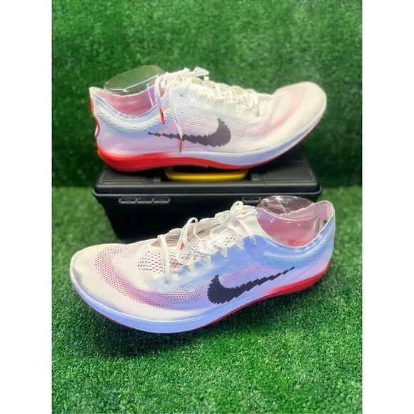Nike ZoomX Dragonfly Track Shoes Men 14 Rawdacious White Pink DJ5255-100